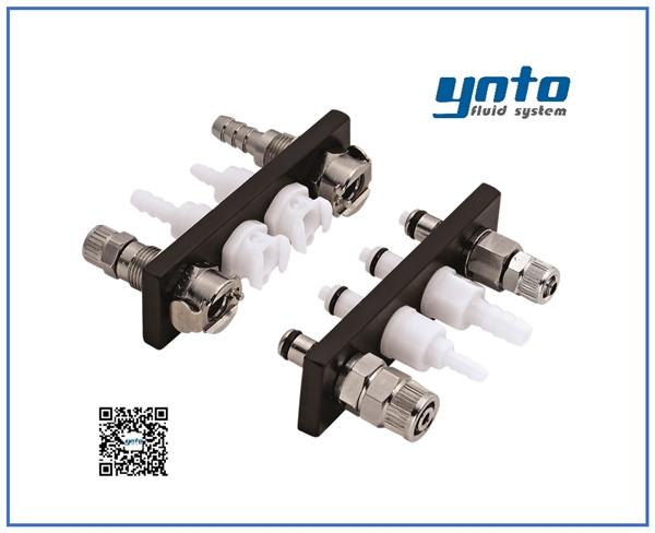 Multi–Mount 多管道面板系列接頭，CPC塑料快速接頭 Multi-Mount Series