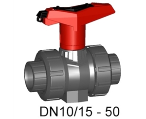 瑞士+GF+ 546型球閥,日標(biāo)PVC-U手動球閥, 帶可鎖定手柄